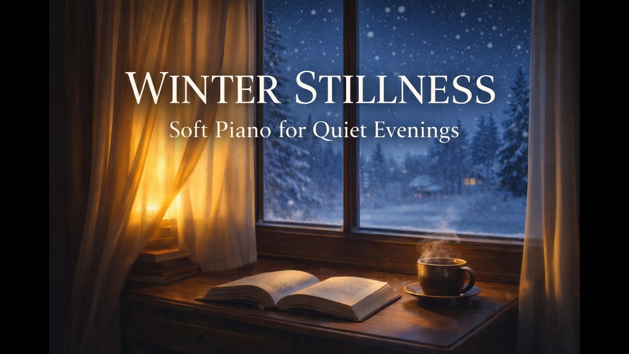 Winter Stillness — A Quiet Place to Rest Your Mind | Soft Piano for Focus & Relaxation