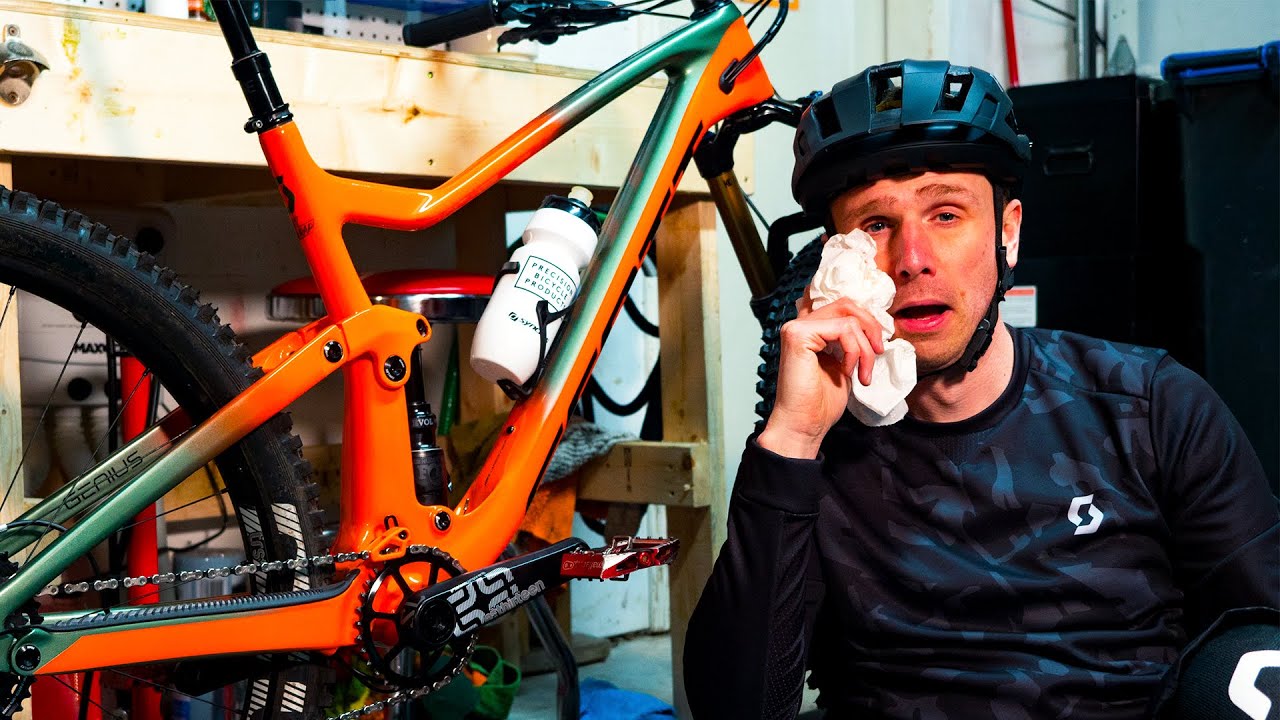 So Happy that it's New Bike Day... Scott Genius is Built!