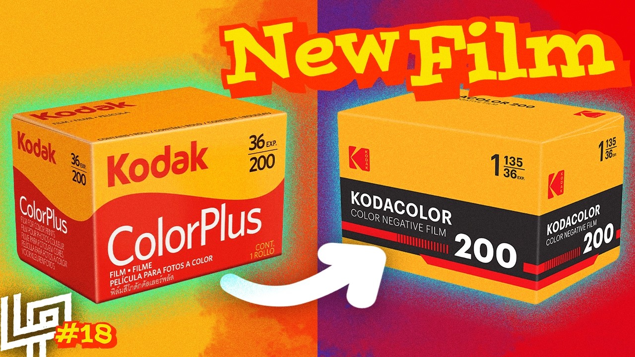Новая плёнка Kodak! (Прощай, ColorPlus) LP 18
