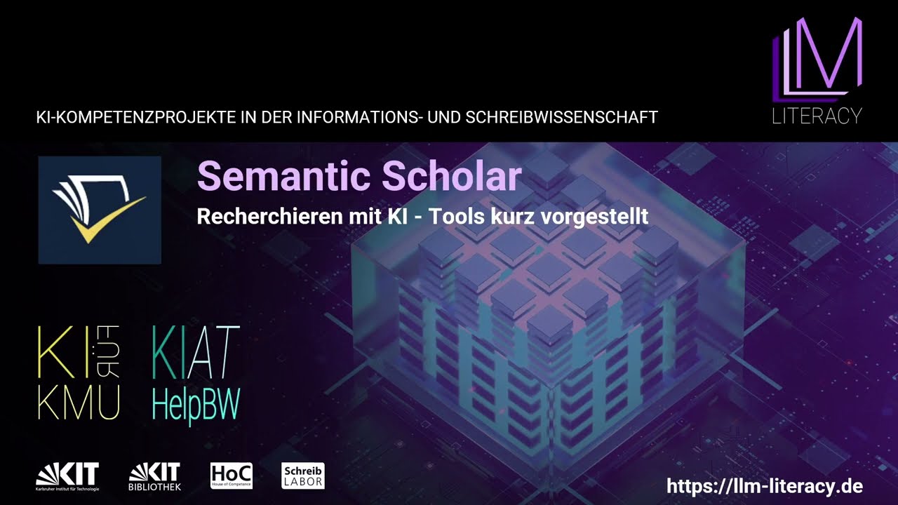 Recherchieren mit KI – Tools kurz vorgestellt: Semantic Scholar