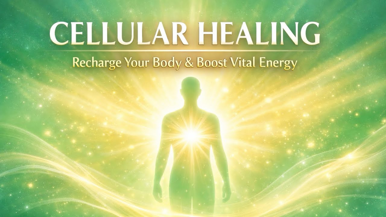 🌿✨ Cellular Healing Frequency | Recharge Your Body & Boost Vital Energy
