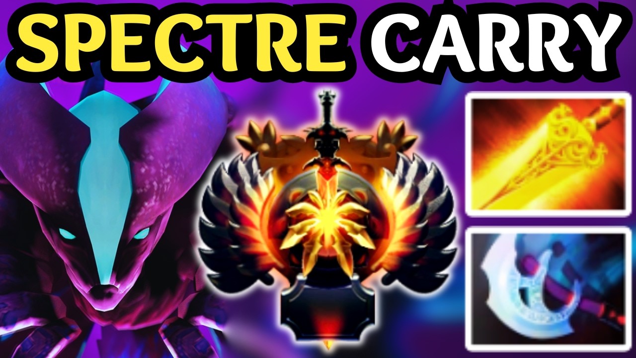 🔥 SPECTRE CARRY — HAUNT 😈 DESOLATE 😈 BACKLINE DELETE 😈 | DOTA 2 🔥