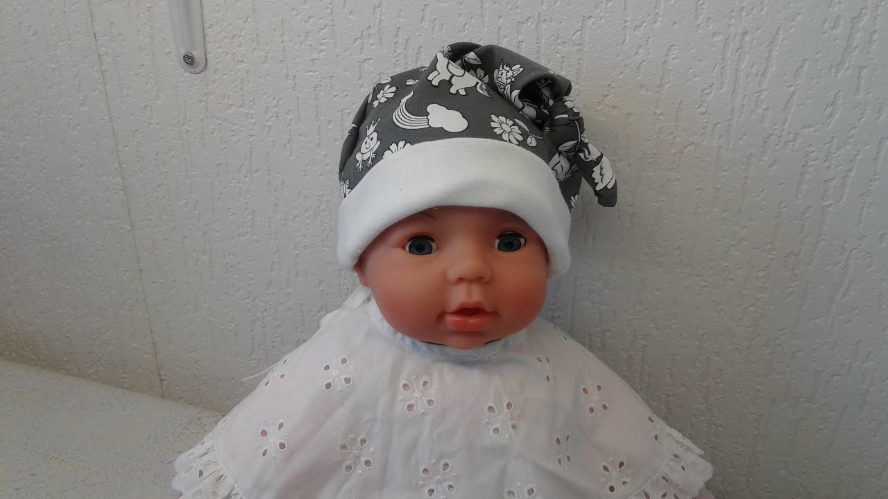 DIY # 107 Bonnet bébé.  Patron et couture facile . Programme spécial bébé