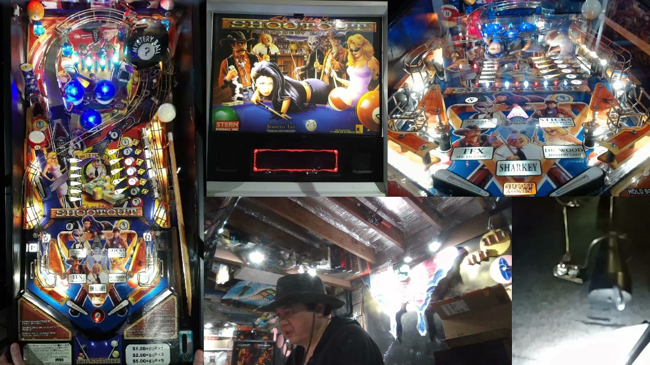 Sharkey's Shootout Pinball by Stern