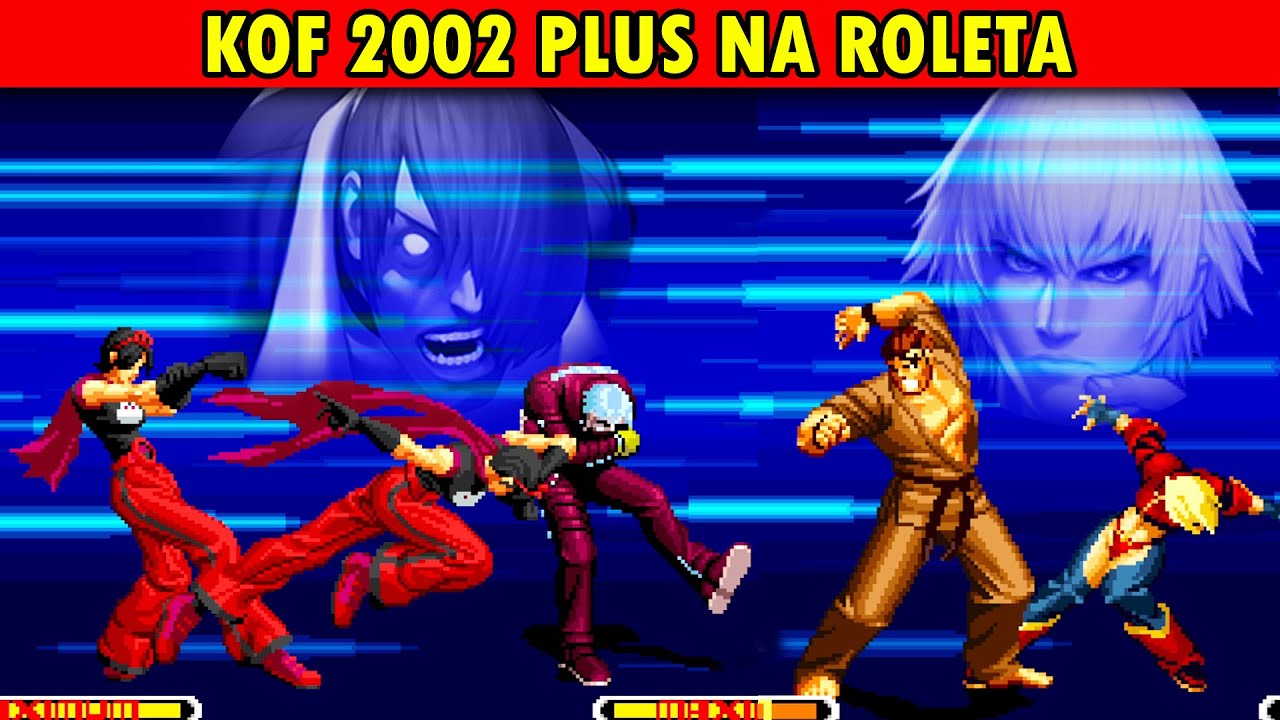 Apanhei, apanhei e apanhei....KOF 2002 PLUS NA ROLETA!!!!