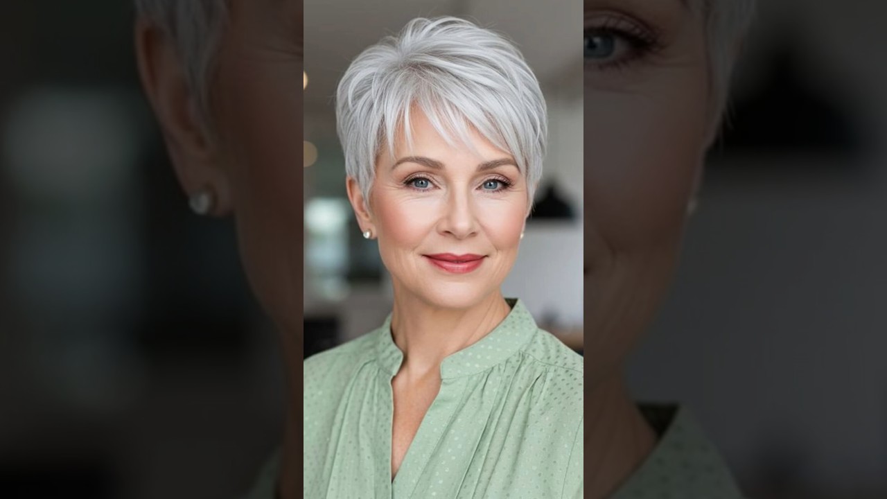 Top 15 Amazing Short Haircuts For Ladies Over 60 #haircut