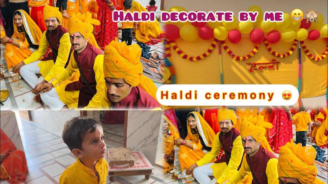 Haldi ceremony function 😍❤️|| @Amusankhla #amusankhla #rajsthani #dailyvlog 