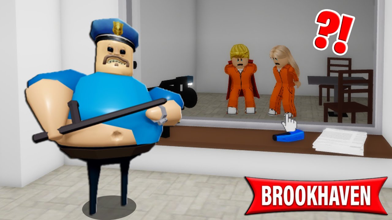 ENTKOMME BARRY'S GEF&Auml;NGNIS in BROOKHAVEN! (Roblox Brookhaven 🏡RP | Story Deutsch)