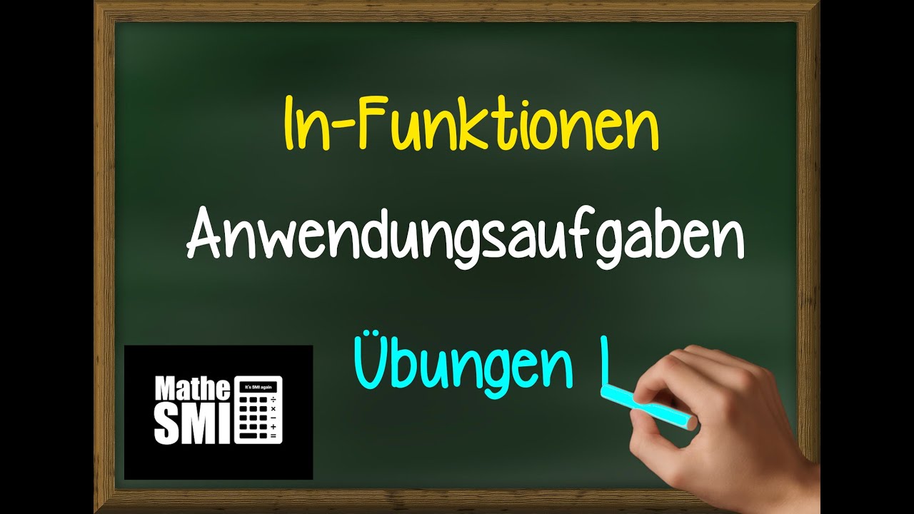 Mathe Abitur/Fachabi: Anwendung der Logarithmusfunktion (Übungen)