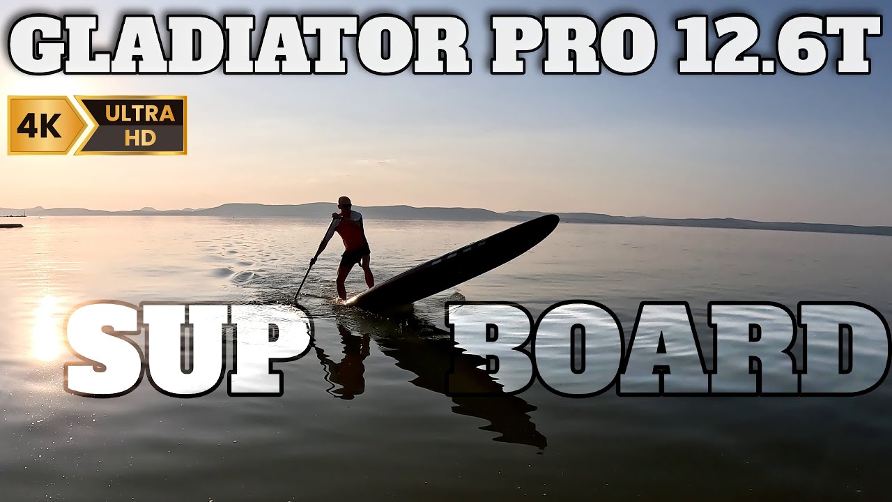 GLADIATOR PRO 12.6T SUP BOARD TEST & REVIEW - 2023 - 4K