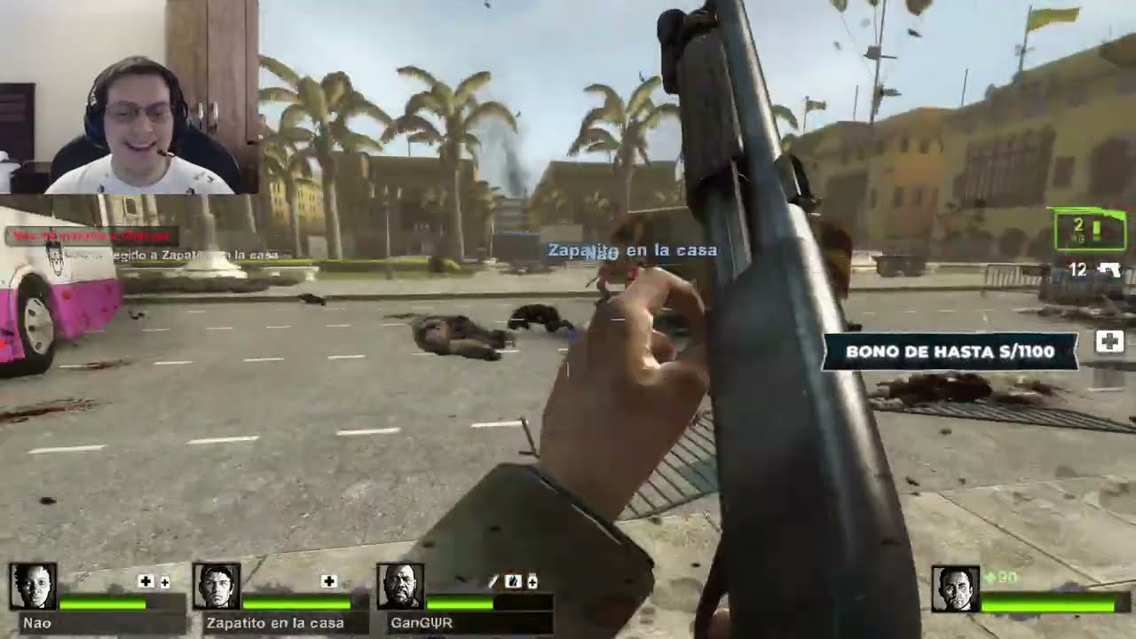 MATTEW JUEGA Left 4 Dead 2 MODO EXPERTO