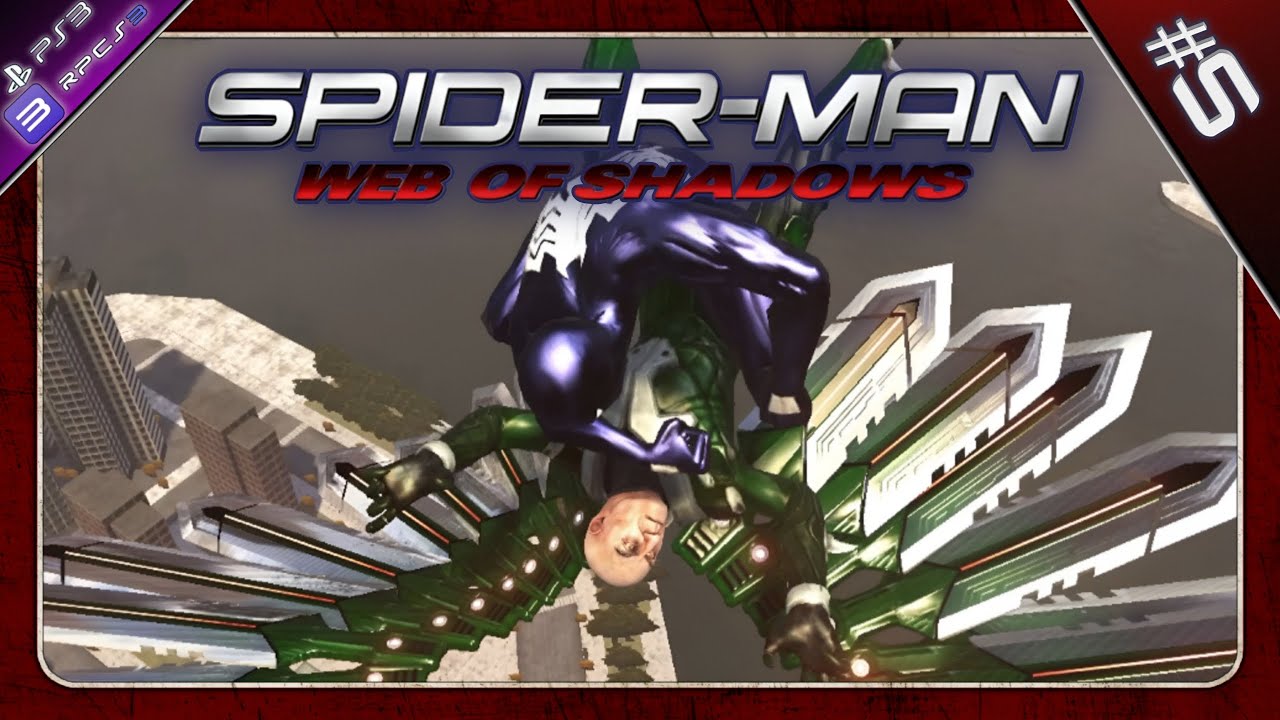 Прохождение игры Spider Man Web of Shadows #5 Человек Паук против Стервятника