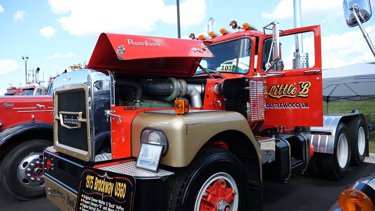 1975 Brockway U360 returned to glory as a piece of trucking, and coal mining, history