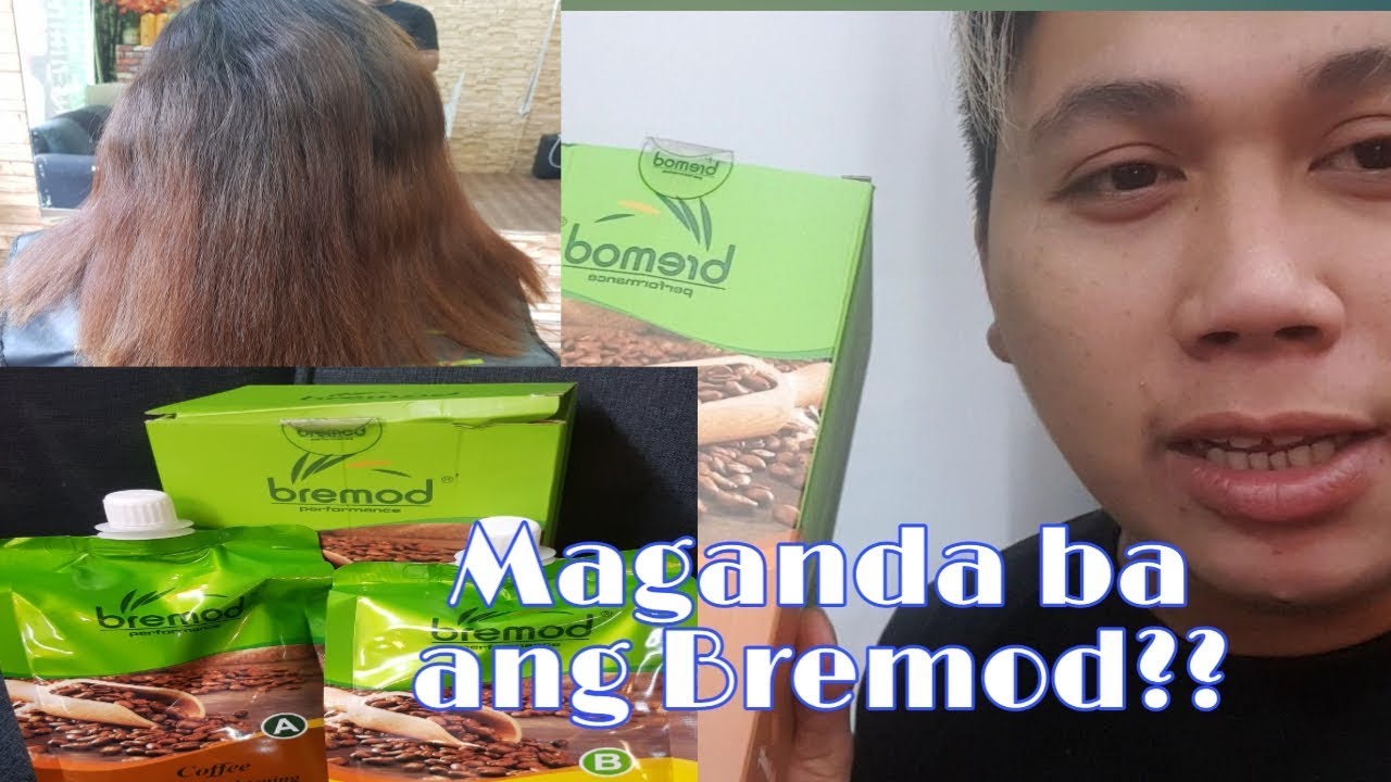 Выпрямление волос с использованием крема для выпрямления Bremod Rebonding Cream Coffee Variant.