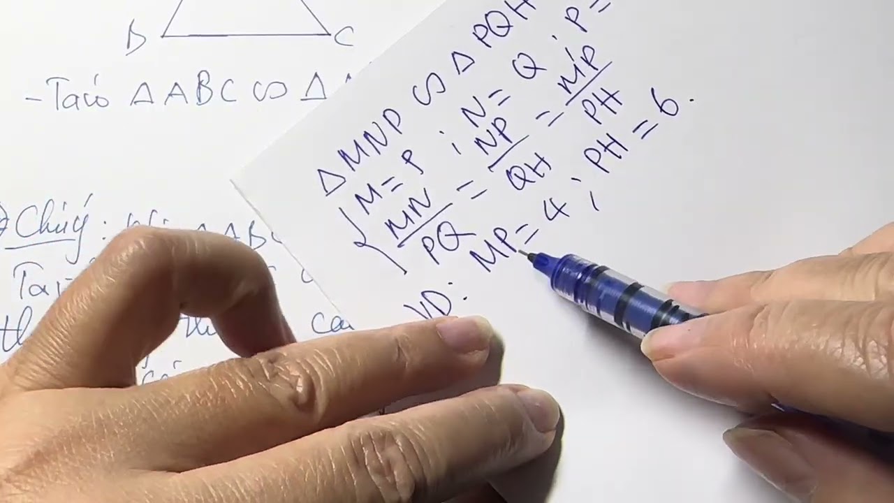 TOÁN 8- TAM GIÁC ĐỒNG DẠNG. 