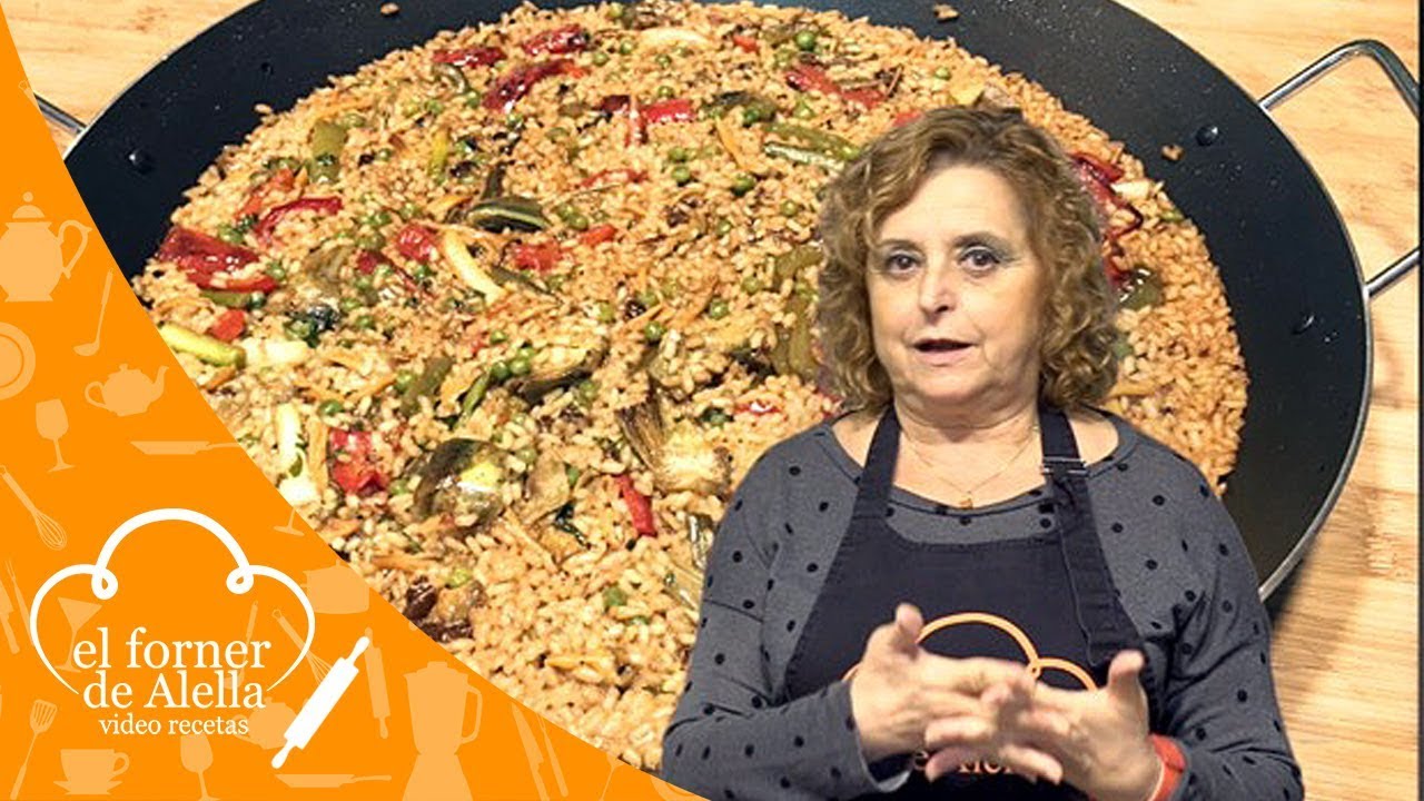 Paella de verduras