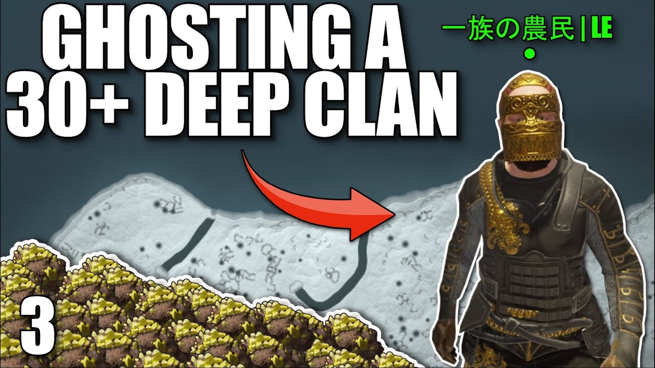 I GHOSTED THIS 30+ DEEP JAPANESE CLAN FOR LOADS OF LOOT | Solo Rust