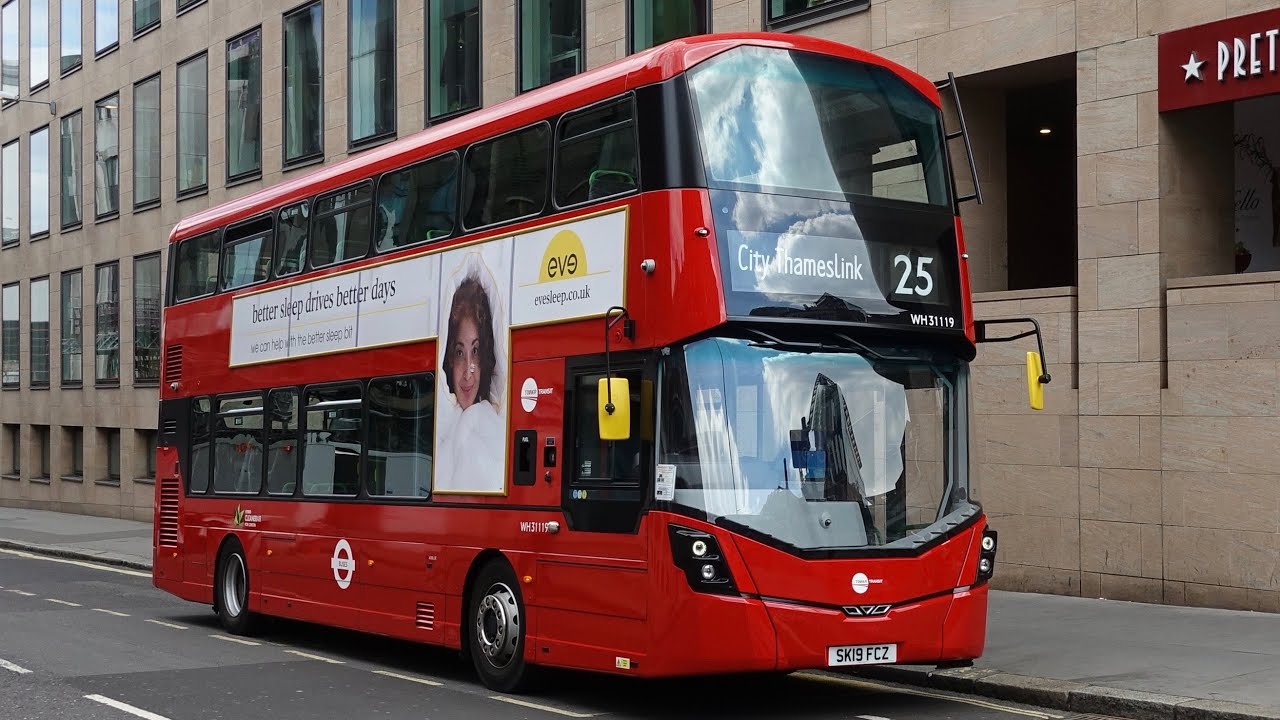 London Buses - Route 25 - Ilford to City Thameslink Station