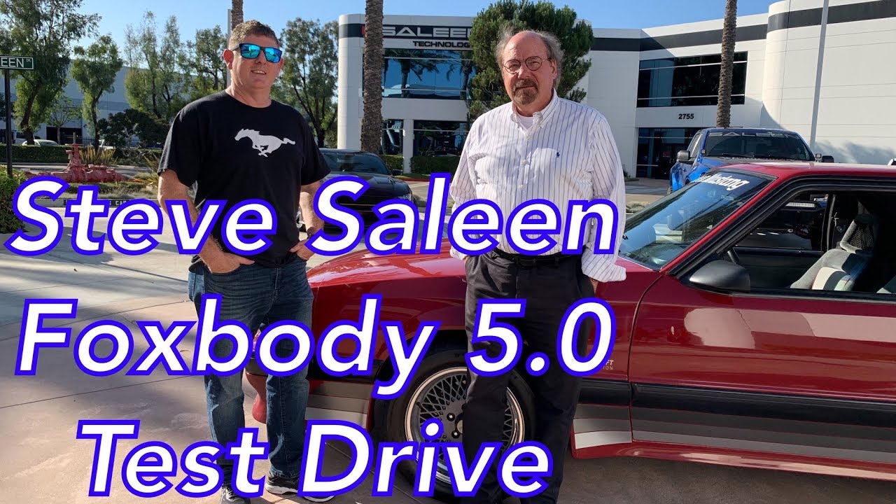 Тест-драйв! Обзор Foxbody Стива Сейлина с Реваном Эваном — Ретроспектива Saleen 5.0 Ford Mustang ...