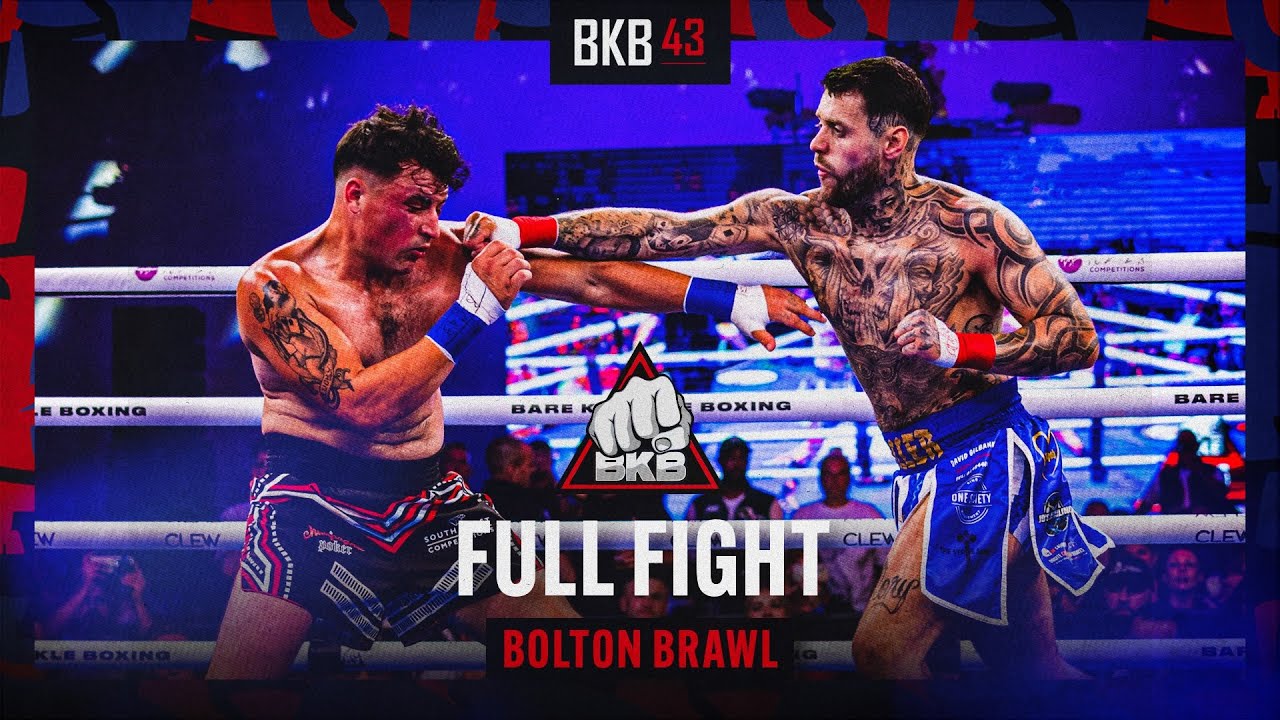 Bare Knuckle Fight | Alex Wilson vs. Braidie Harkett | BKB 43 - Bolton