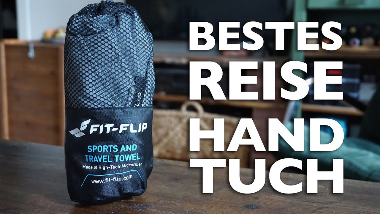 Bestes Handtuch Reisen Camping Outdoor - Fit Flip Review - ultraleicht