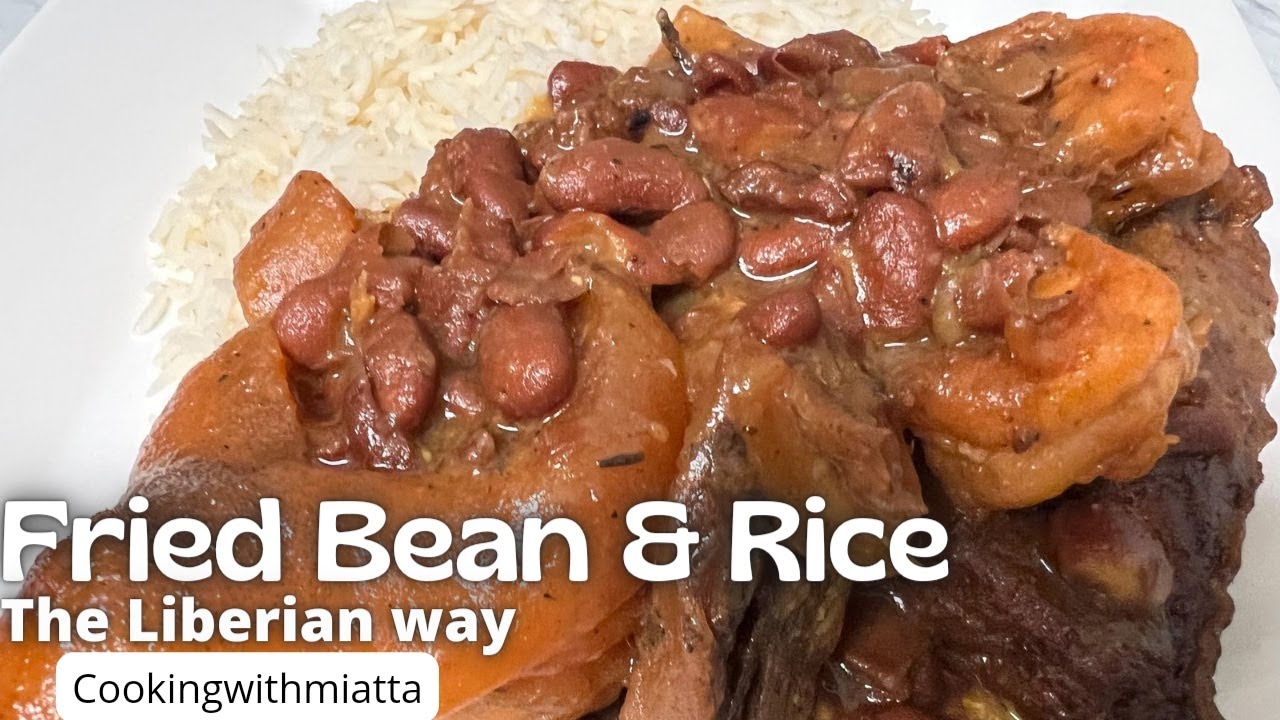 How To Make Fried Beans The Liberian Way