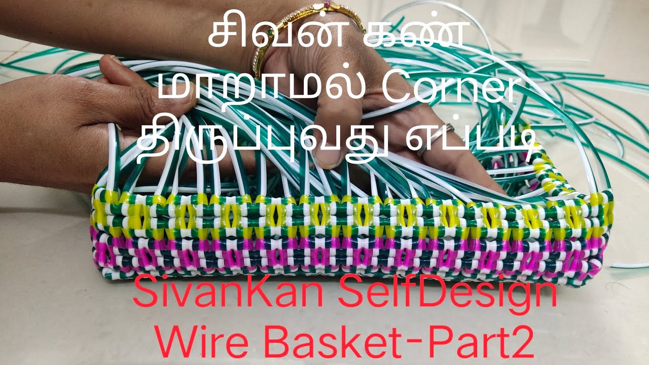 SivanKan SelfDesign Wire Koodai👜 |50-50Green Part2 |Trending🛍👛