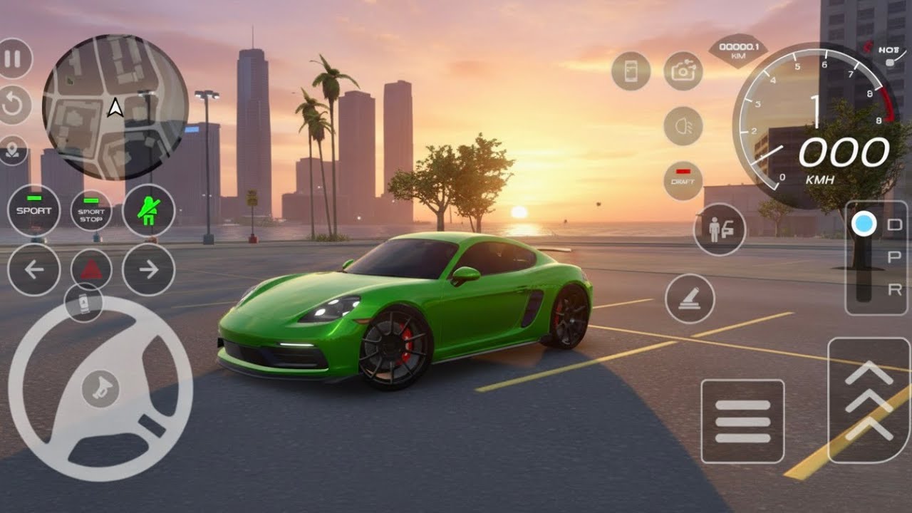 New Green Porsche 911 GT3 RS - Car Driving Simulator 2026 - Android Gameplay