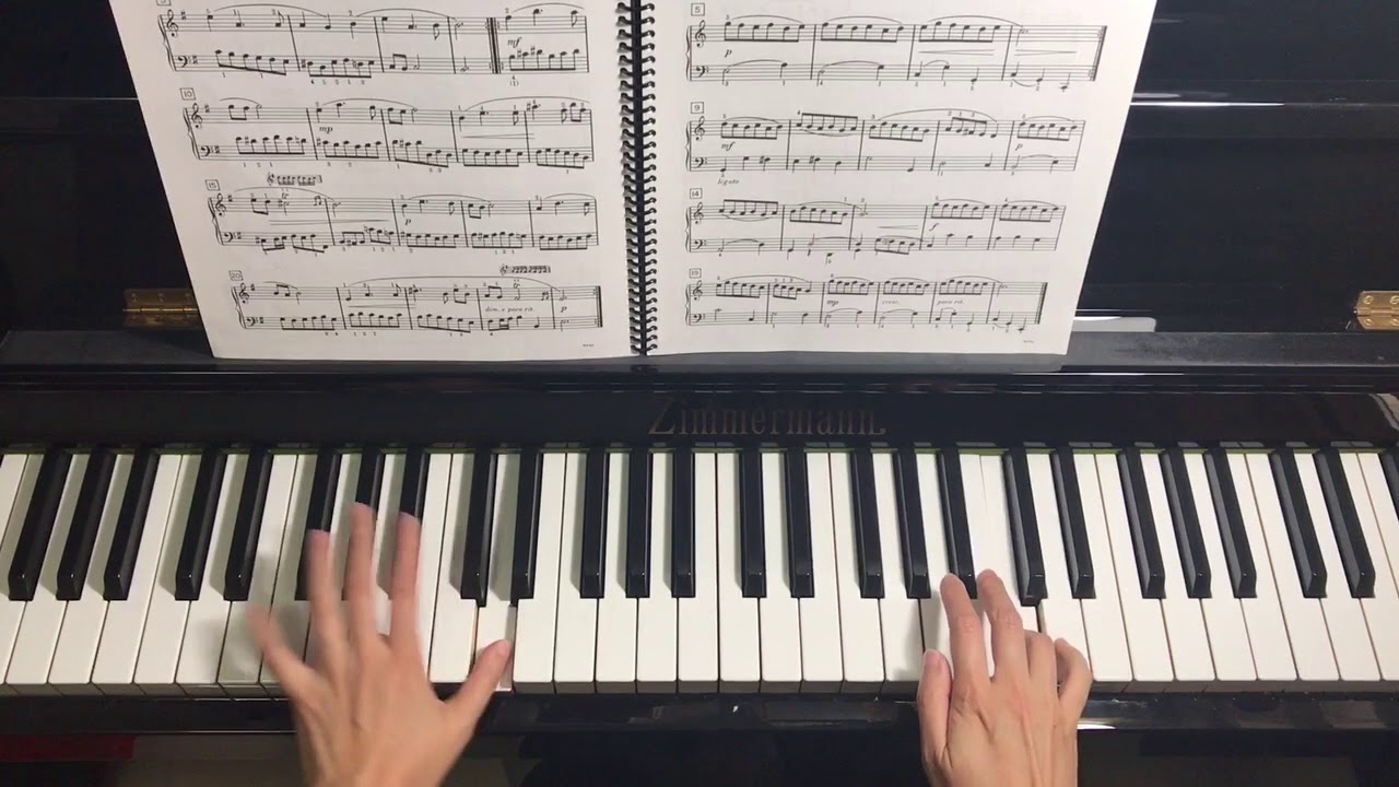 Minuet in Rondo Form by Rameau - Easy Piano Classics by James Bastien P.17