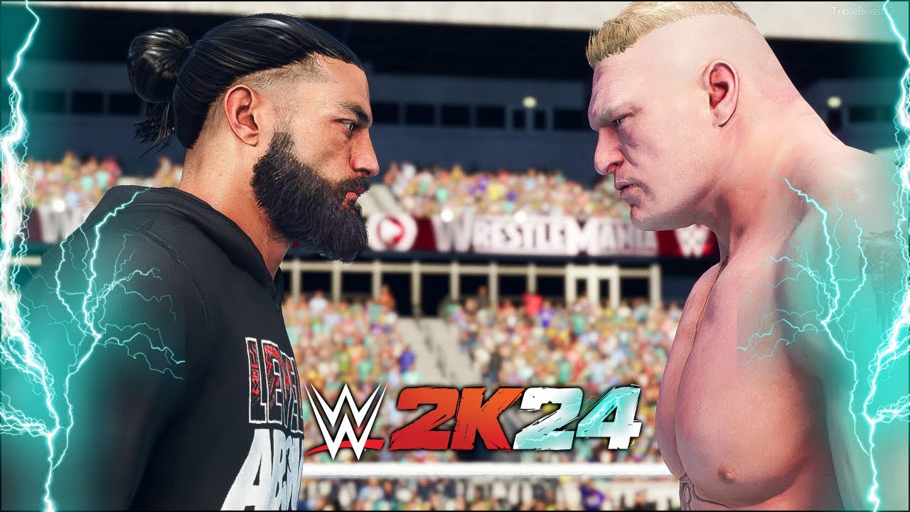 WWE 2K24 Live Stream - Roman Reigns VS King Brock Lesnar For King Throne