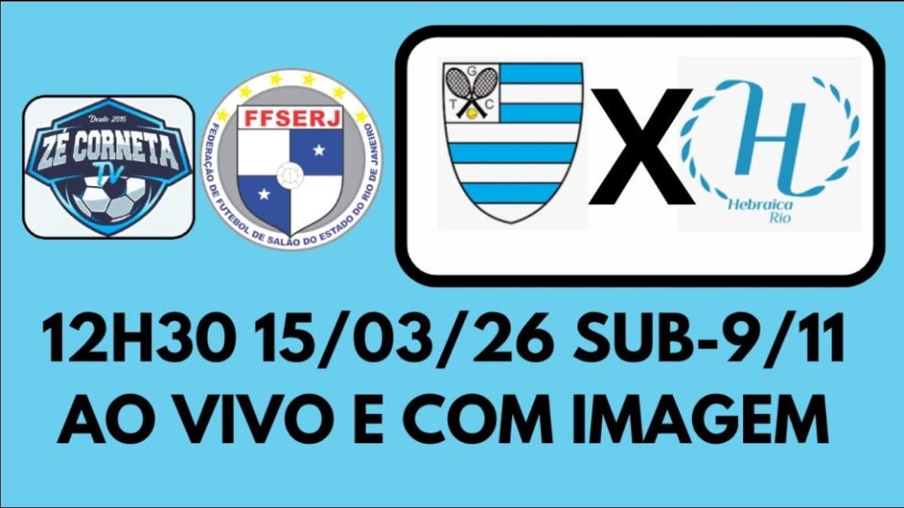 GTC X HEBRAICA | SUB-9/11 FEDERAÇÃO | 15-03-26