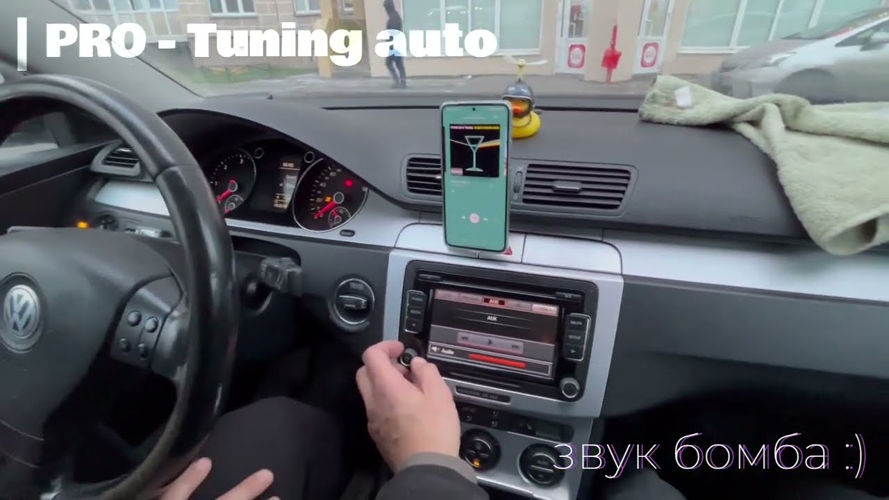 Установка Bluetooth RCD 510 VW Passat
