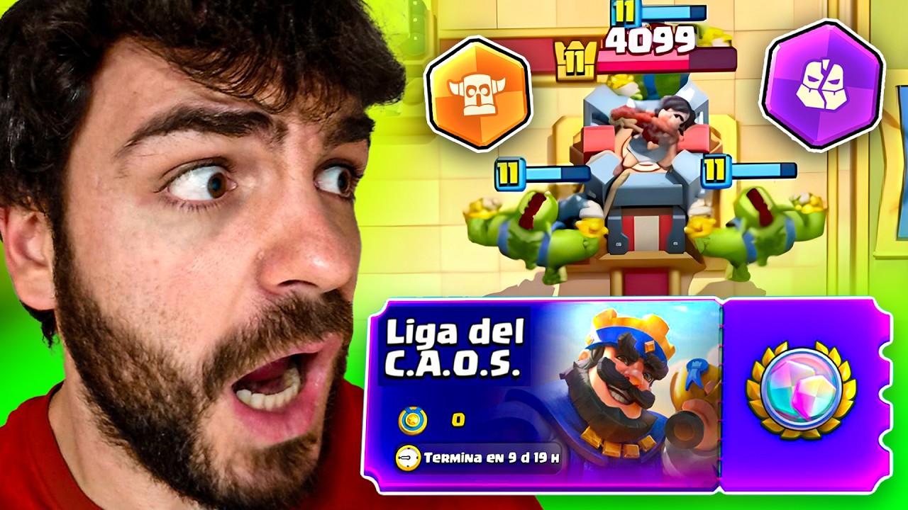 Mi Primera Vez en Liga del CAOS!😱 ¿TILT?