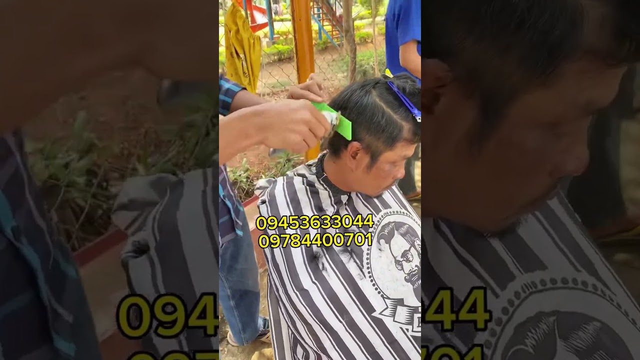 Normal-Cut & Side Part ဘေးခွဲညှပ်နည်း ✂️