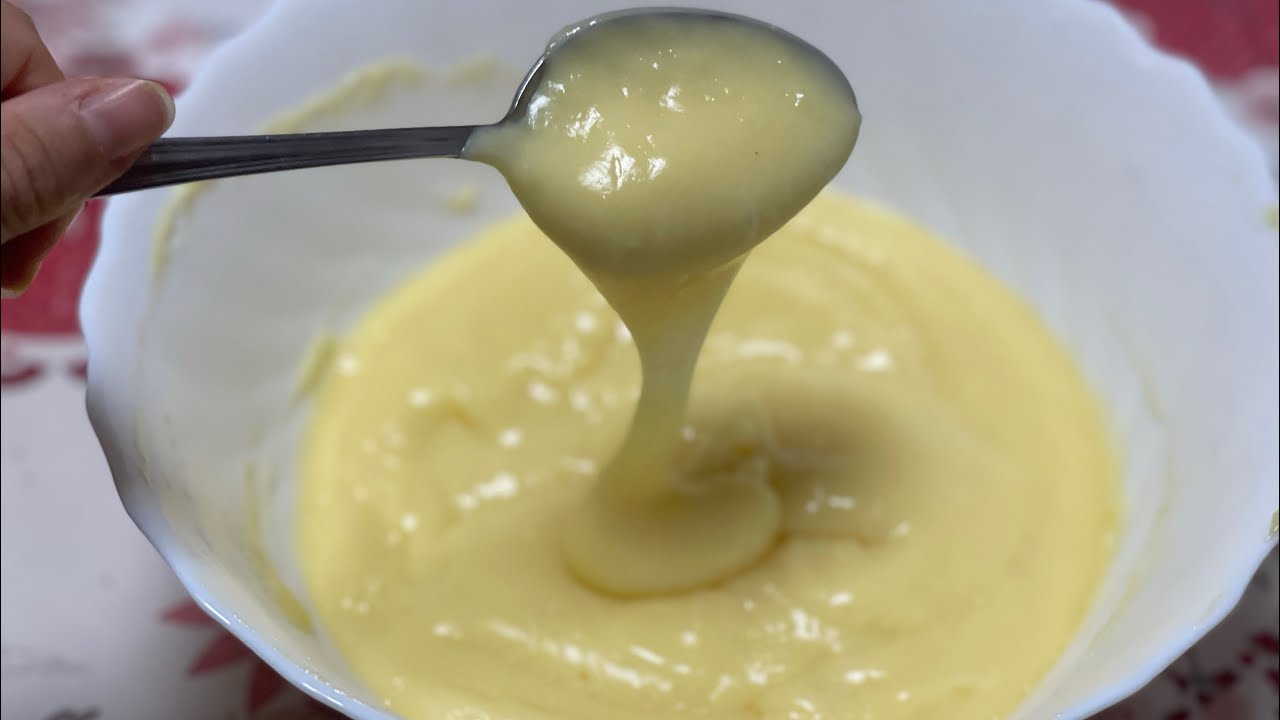 Crema pasticcera furba( al microonde)