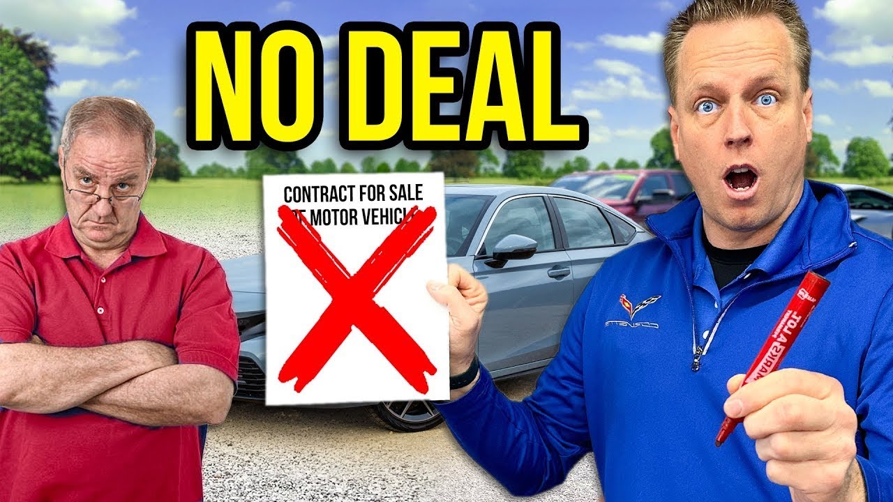 Как НЕ нужно вести переговоры о покупке автомобиля. 5 вещей, которые НИКОГДА не следует делать!