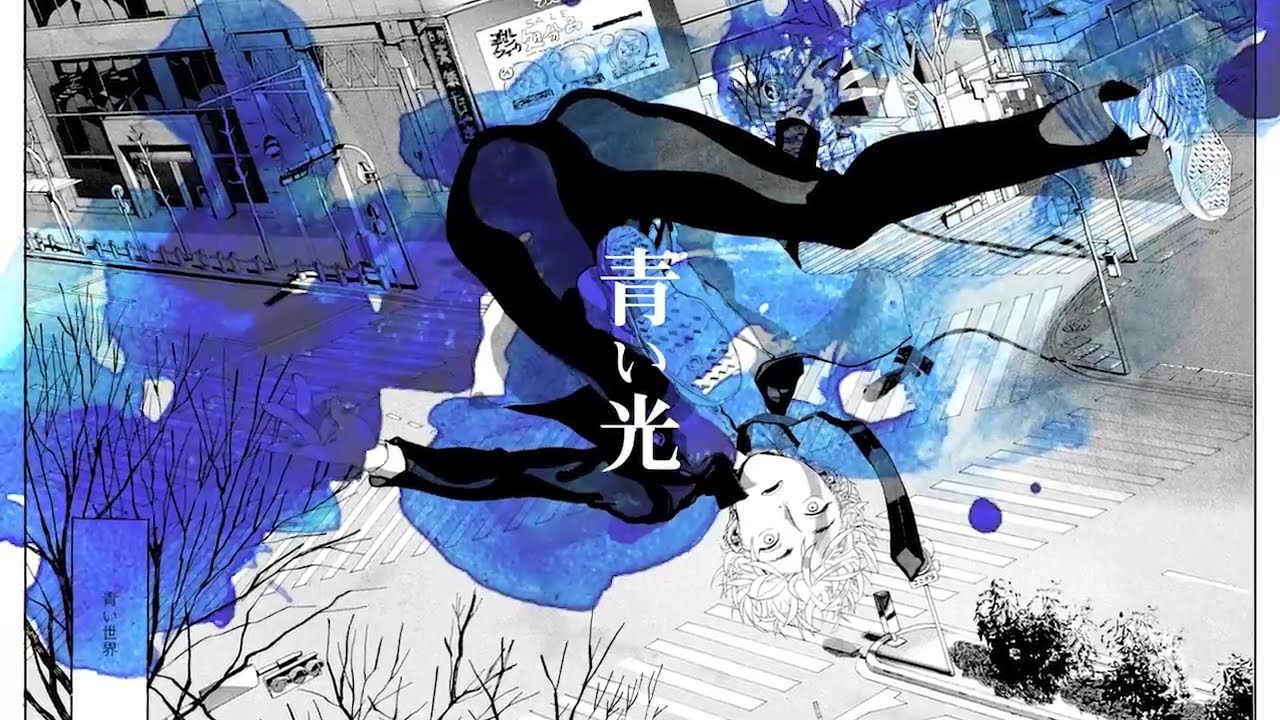 [rus sub | русские субтитры] YOASOBI &ndash; 群青 \ Gunjou (Ультрамарин) + romaji