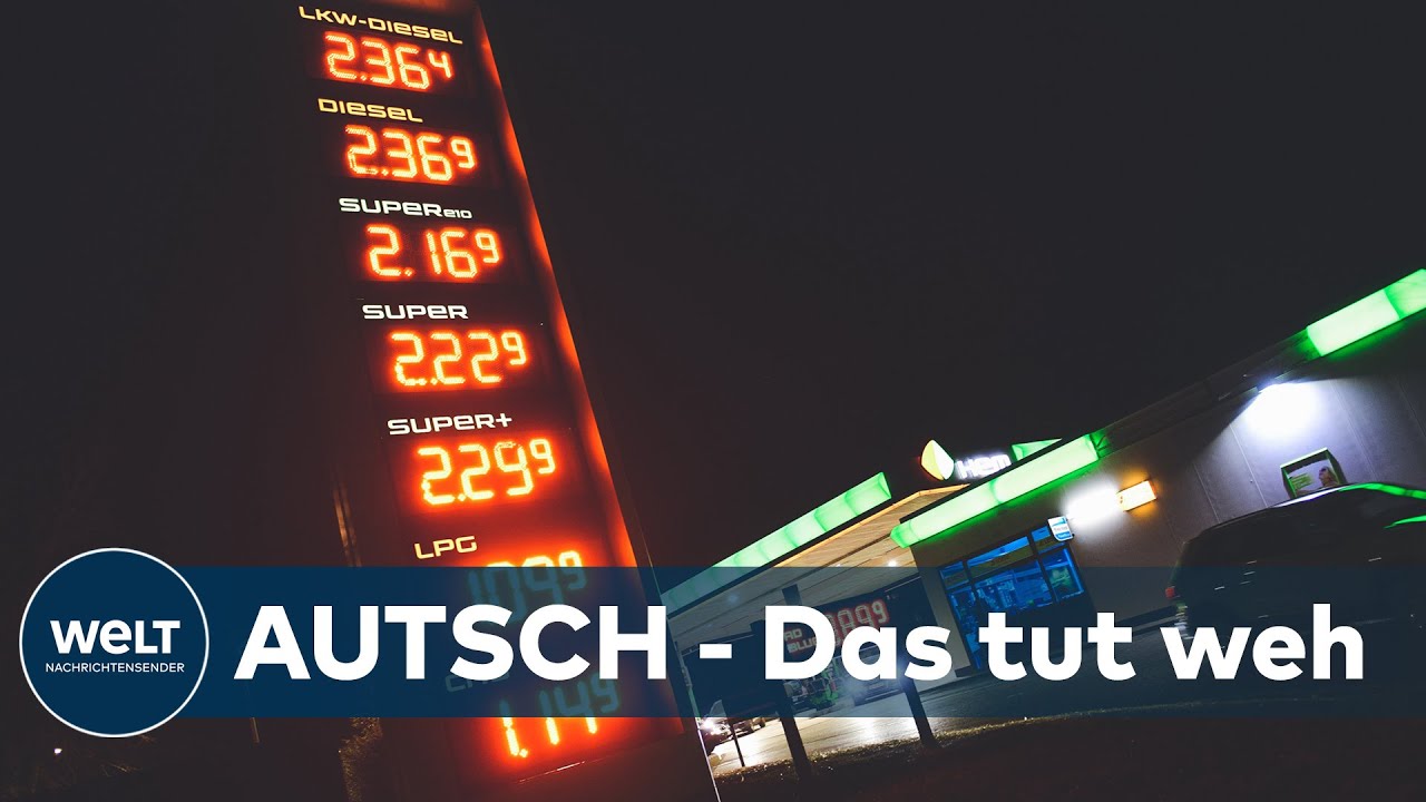 TANK-SCHOCK : Spritpreise auf Rekordh&ouml;hen bereiten vor allem Berufspendlern gro&szlig;e Sorgen