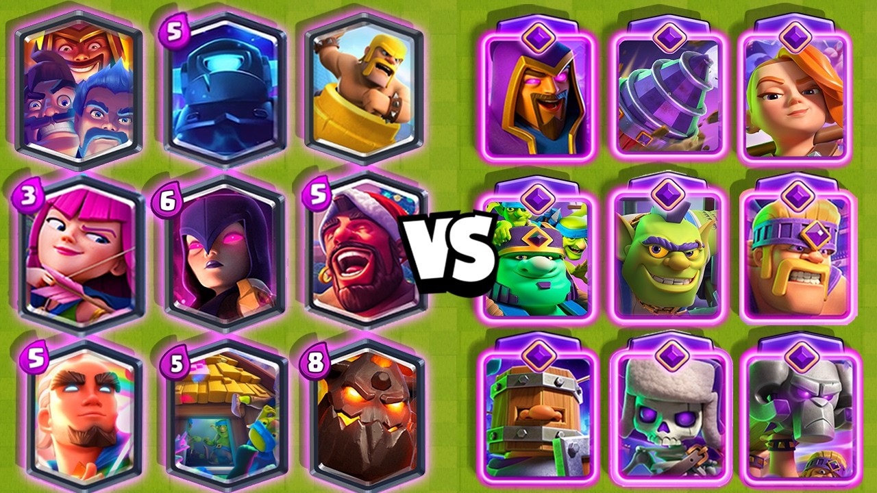 SUPER CARTAS vs EVOLUCIONES | CUAL ES MEJOR CALIDAD? | CLASH ROYALE