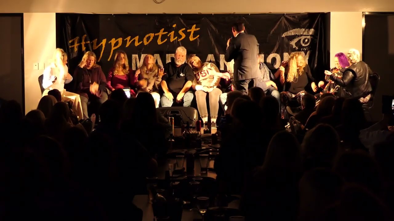 You are the greatest air guitarist - Hypnotist Mark Anthony