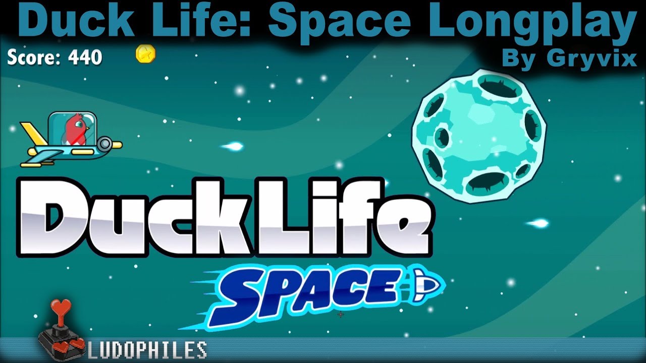 Duck Life: Space - Longplay / Full Playthrough (no commentary)