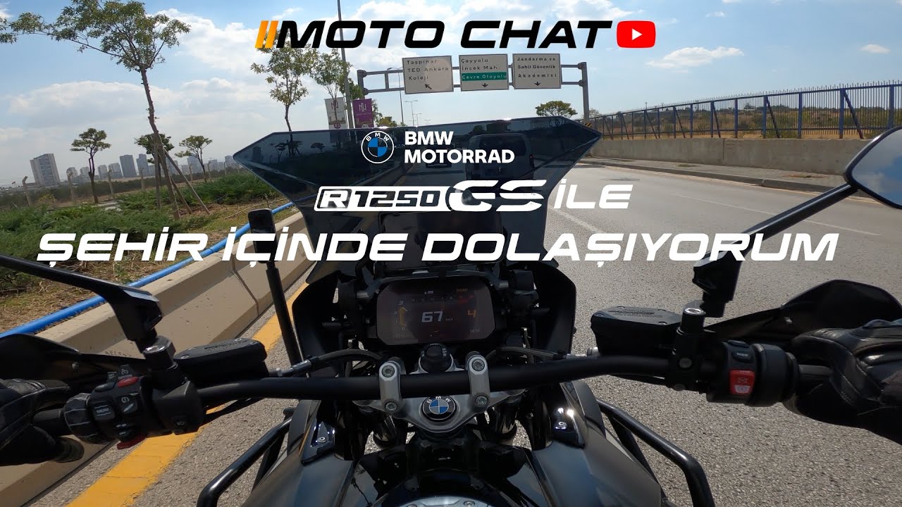 BMW R 1250 GS ile Şehir İçinde Dolaşıyorum - Moto Chat