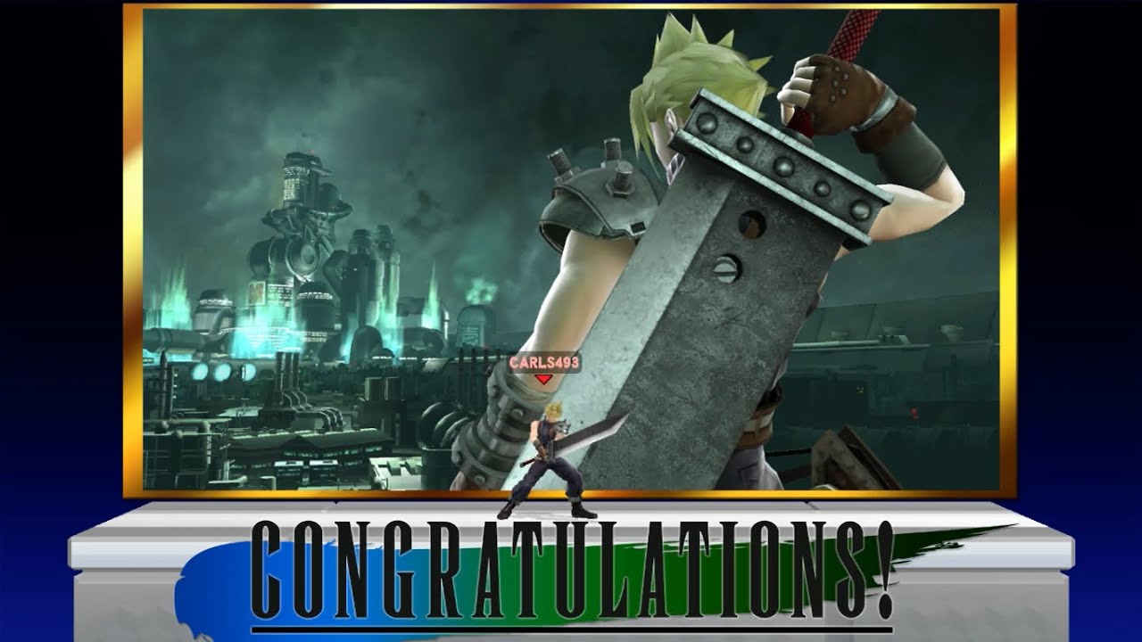 Super Smash Bros. for Wii U: Classic Mode Intensity 9.0 (Cloud)