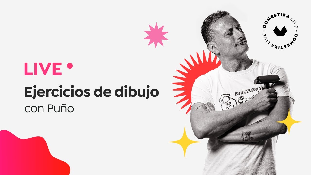 3 EJERCICIOS prácticos para pasar de principiante a superdibujante con Puño | Domestika