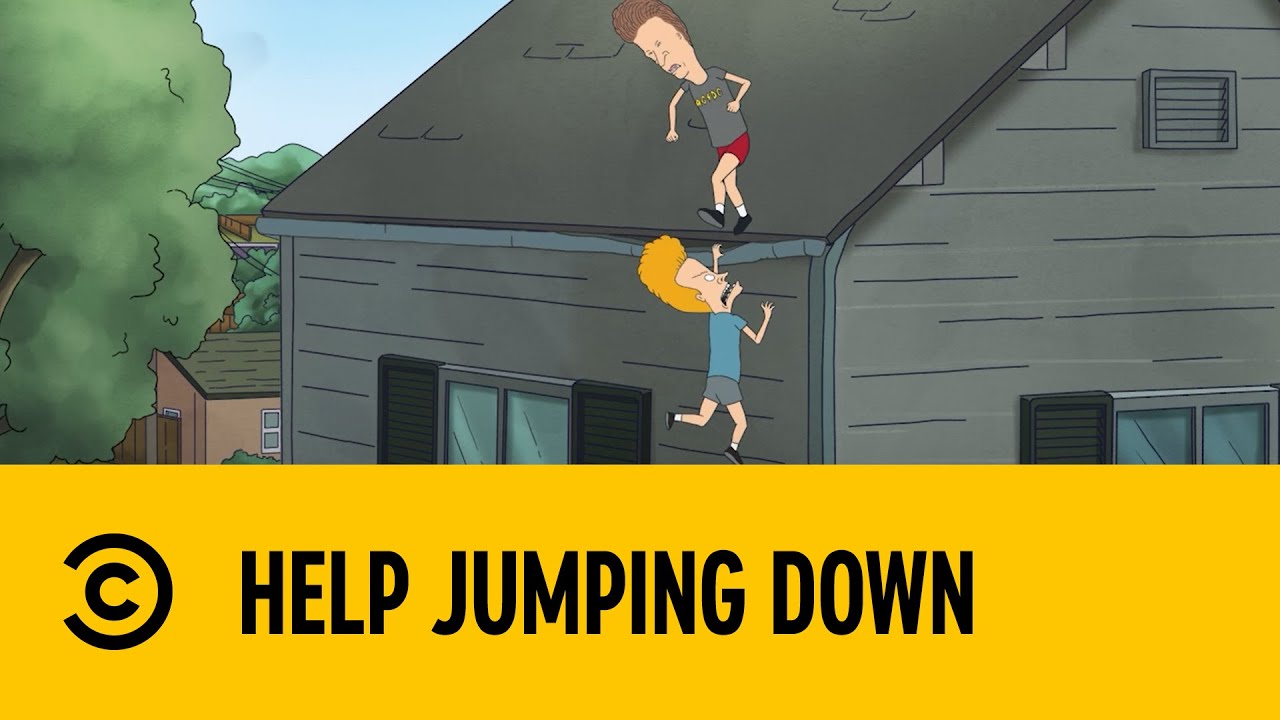 Help Jumping Down | Beavis and Butt-Head | Comedy Central Africa