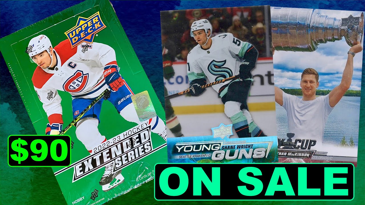 ЭТО НЕ ДОЛЖНО БЫТЬ ТАК ХОРОШО! - 2022-23 Upper Deck Extended Series Hockey Hobby Box Break
