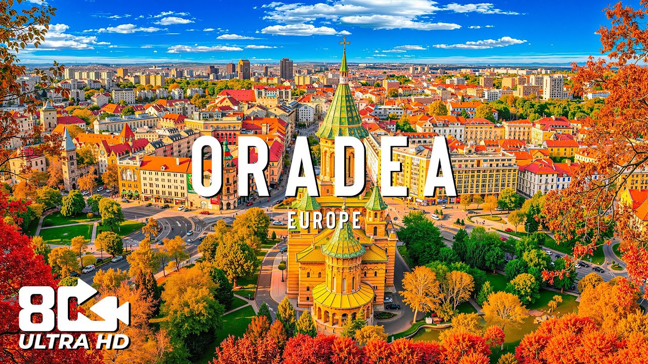 Autumn in Oradea, Romania – Classic Charm Amidst Romantic Autumn Space in Romania – 8K Travel Video