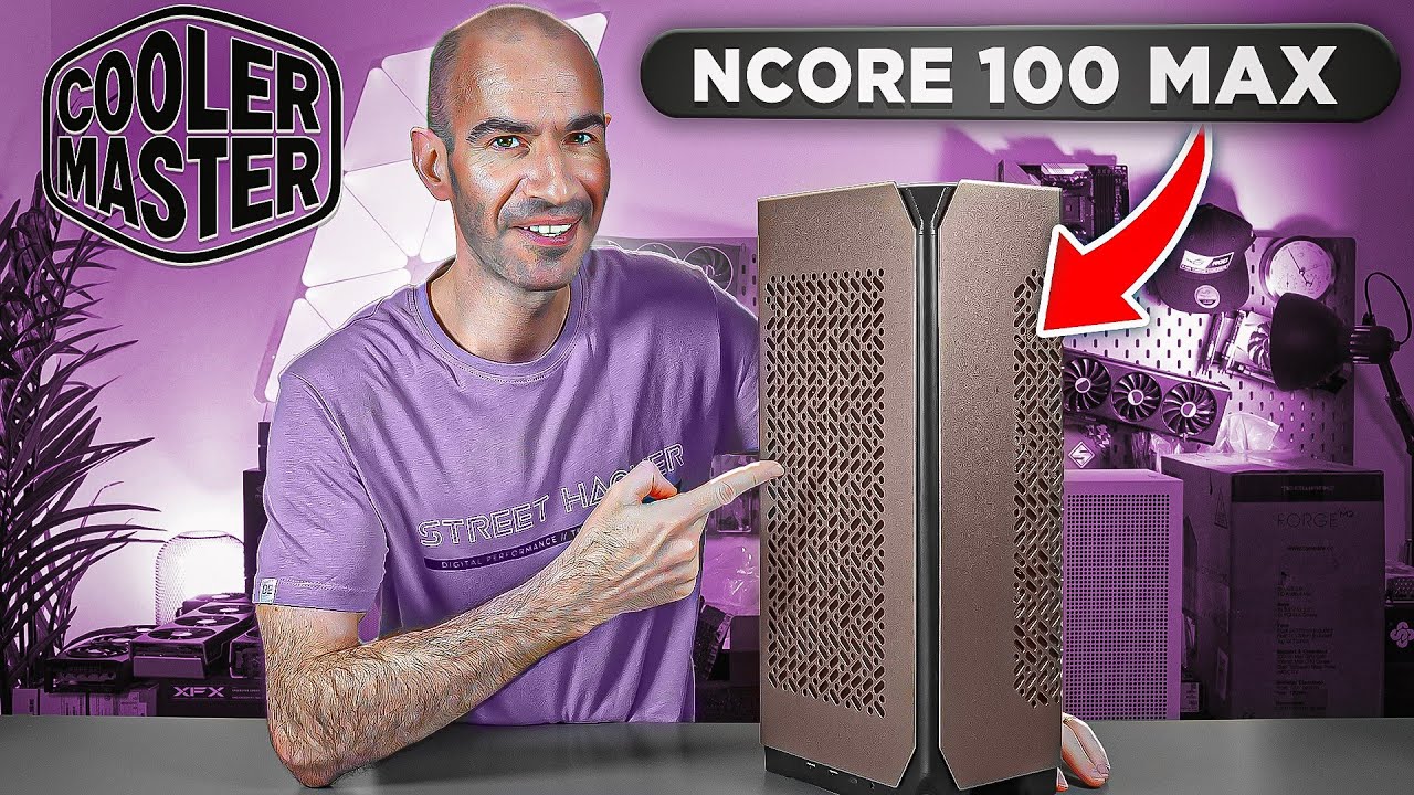 NCORE 100 Max - Le nouveau boitier mini ITX de Cooler Master