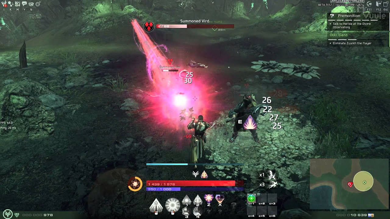Skyforge (CBT) - Okki Island Gameplay