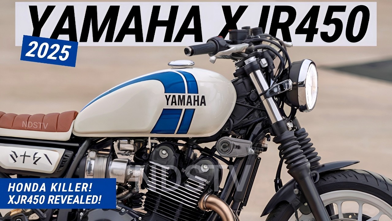 HONDA KILLER! NEW 2025 Yamaha XJR450 REVEALED!